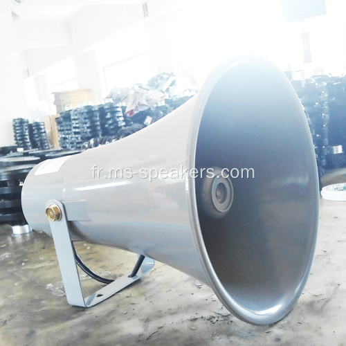En haut-parleurs de corne imperméables en aluminium 30W avec transformateur